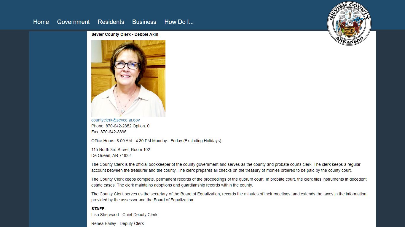 County Clerk